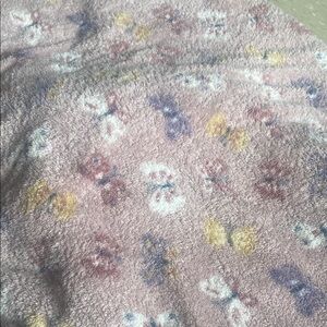 Floral Patterned baby reversible floor mat